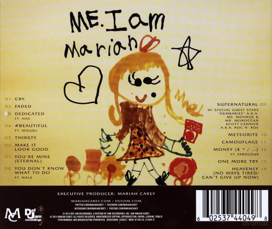 Mariah Carey: Me. I Am Mariah... The Elusive Chanteuse [CD]