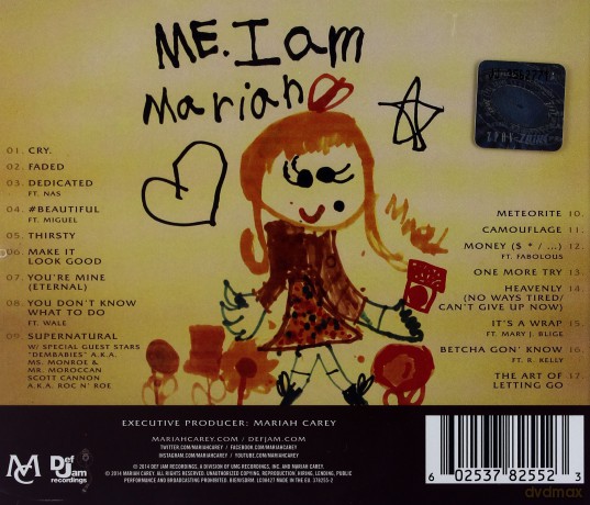 Mariah Carey: Me. I Am Mariah... The Elusive Chanteuse (Deluxe) [CD]