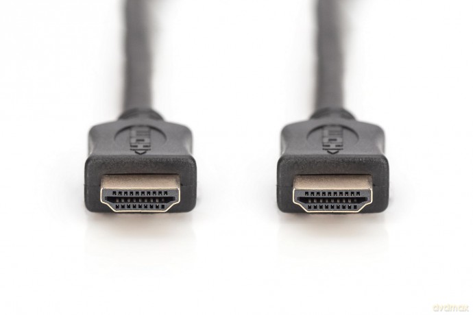 Kabel połączeniowy HDMI HighSpeed z Ethernetem 4K 60Hz UHD Typ HDMI A/HDMI A M/M 3m Czarny