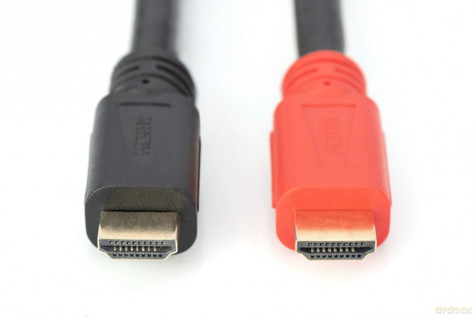 Kabel połączeniowy HDMI HighSpeed ze wzmacniaczem 1080p 60Hz FHD Typ HDMI A/HDMI A M/M 20m Czarny