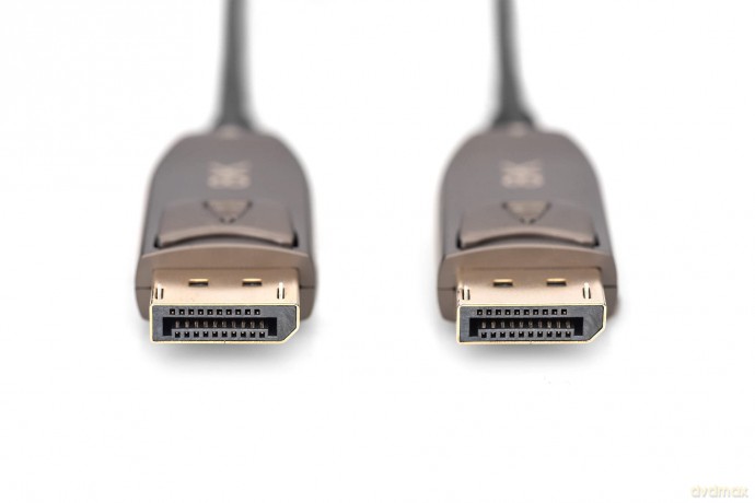 Kabel połączeniowy hybrydowy AOC DisplayPort 1.4 8K/60Hz UHD DP/DP M/M 15m Czarny