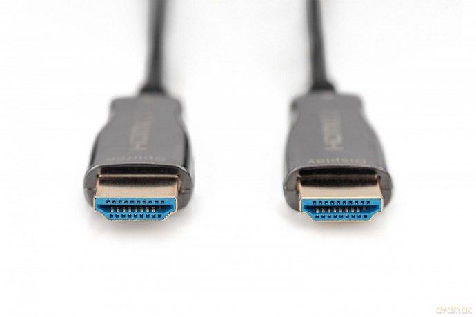 Kabel połączeniowy hybrydowy AOC HDMI 2.0 Premium HighSpeed 4K/60Hz UHD HDMI A/HDMI A M/M czarny 15m