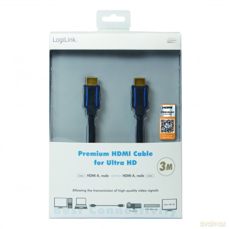 Kabel premium HDMI Ultra HD, 3m