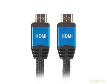 Kabel Premium HDMI-HDMI M/M v2.0 1m czarny