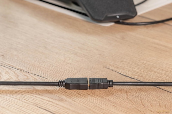 Kabel przedłużający HDMI HighSpeed z Ethernetem 4K 60Hz UHD Typ HDMI A/HDMI A M/Ż 2m Czarny