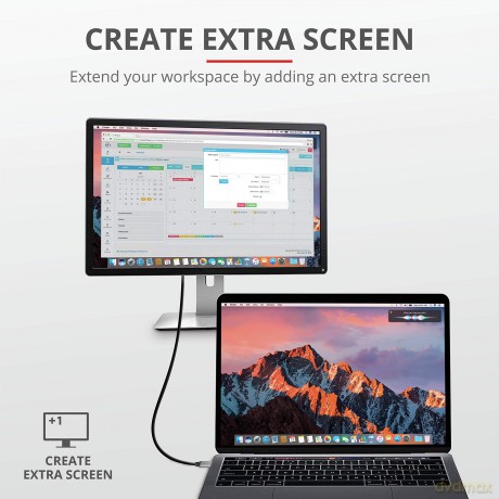 Kabel typu USB C HDMI CALYX