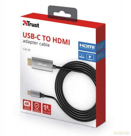 Kabel typu USB C HDMI CALYX