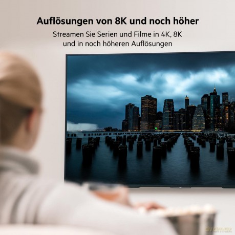 Kabel Ultra HD 4K/8K HDMI 2.1 2m czarny