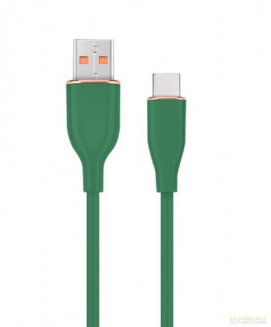 Kabel USB A do USB C 1.5M zielony