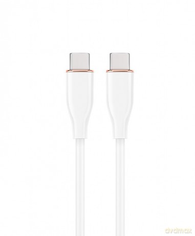 Kabel USB C(M) do USB C(M) 1.5M biały