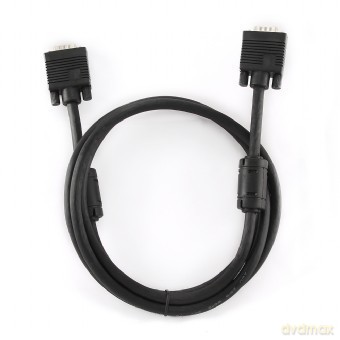 Kabel VGA 15M/15M EKRAN+FERRYT 5M BLACK