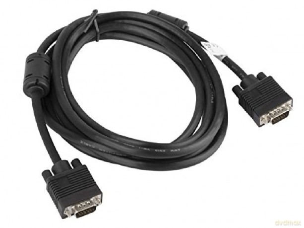 Kabel VGA Ferryt 3M M/M Ekran czarny