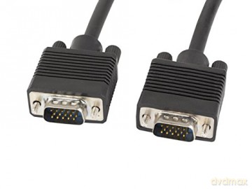 Kabel VGA Ferryt 3M M/M Ekran czarny