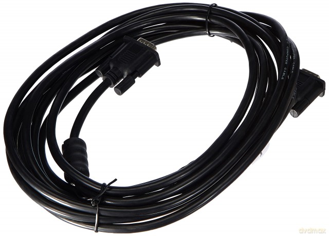Kabel VGA Ferryt 5M M/M Ekran czarny