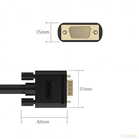 Kabel VGA PREMIUM HD15 M/M, 1.0m; Y-C511G