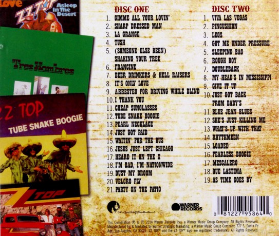 Zz Top: The Very Baddest Of [2CD]
