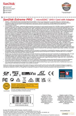 Karta Extreme Pro microSDXC 64GB 200/90 MB/s A2 V30