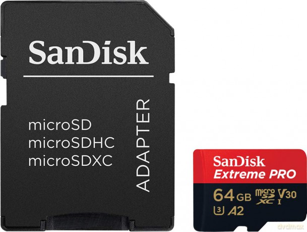 Karta Extreme Pro microSDXC 64GB 200/90 MB/s A2 V30