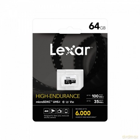 Karta microSD 64GB C10 A1 U3 V30 100/35MB/s CL10 adapter