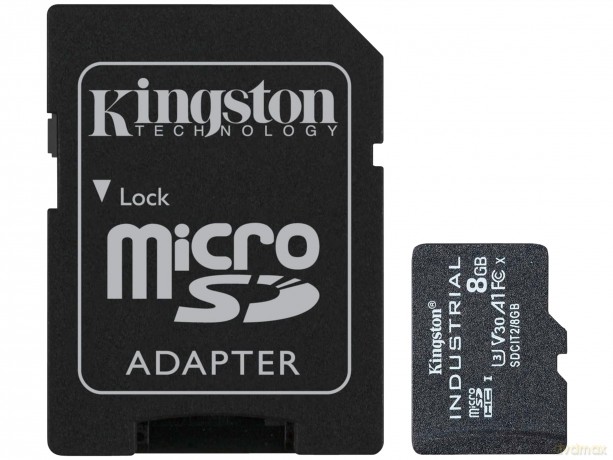 Karta microSD 8GB CL10 UHS-I Industrial