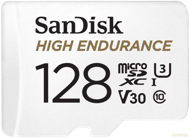 Karta microSD High Endurance microSDXC 128GB monitoring