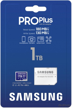 Karta microSD MB-MD1T0SA/WW 1TB PRO+ + adapter MB-MD1T0SA/EU