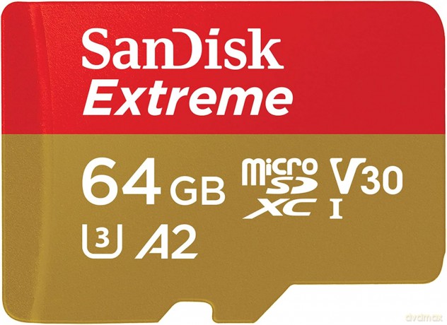 Karta pamięci Extreme microSDXC 64GB 170/80 MB/s A2 V30 U3