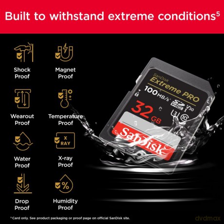 Karta pamięci Extreme Pro SDHC 32GB 100/90 MB/s V30 UHS-I U3