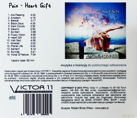 Paio: Heart Gift [CD]