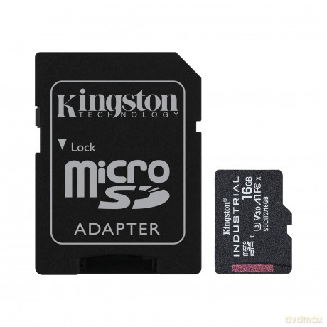 Karta pamięci microSD 16GB CL10 UHS-I Industrial