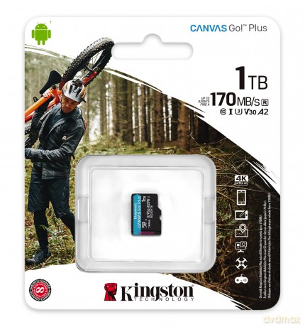 Karta pamięci microSD 1TB Canvas Go Plus 170/90MB/s
