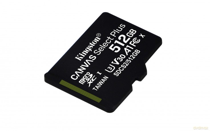 Karta pamięci microSD 512GB Canvas Select Plus 100/85MB/s