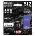 Karta pamięci microSD IRDM 512GB UHS-I U3 A2 + adapter