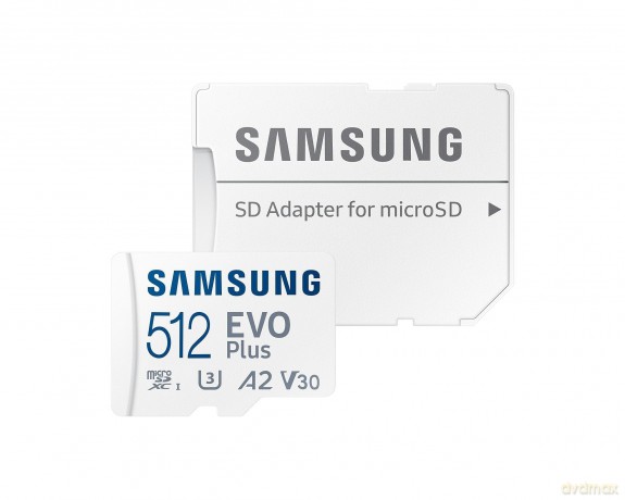 Karta pamięci microSD MB-MC512KA/EU 512GB EVO Plus + adapter