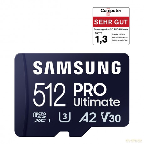 Karta pamięci microSD MB-MY512SA/WW Pro Ultimate 512GB + Adapter