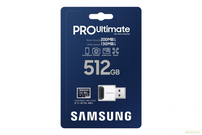Karta pamięci microSD MB-MY512SB/WW Pro Ultimate 512GB + czytnik