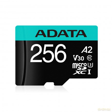 Karta pamięci microSD Premier Pro 256 GB UHS1 U3 V30 A2 + adapter