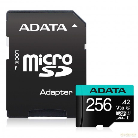 Karta pamięci microSD Premier Pro 256 GB UHS1 U3 V30 A2 + adapter