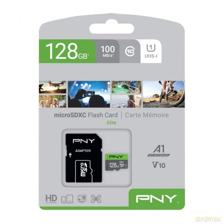 Karta pamięci MicroSDXC 128GB P-SDU128V11100EL-GE