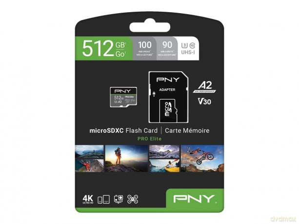 Karta pamięci MicroSDXC Elite 512GB P-SDUX512U3100PRO-GE