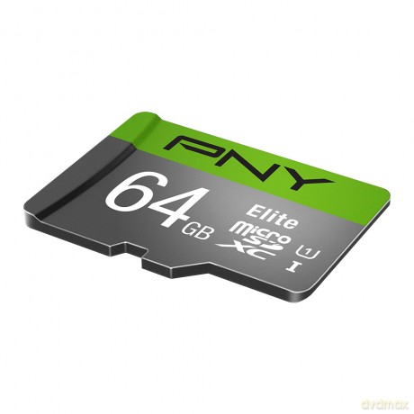 Karta pamięci MicroSDXC Elite 64GB P-SDUX64U185GW-GE