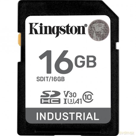 Karta pamięci SD 16GB Industrial C10 UHS-I U3 V30 A1 pSLC
