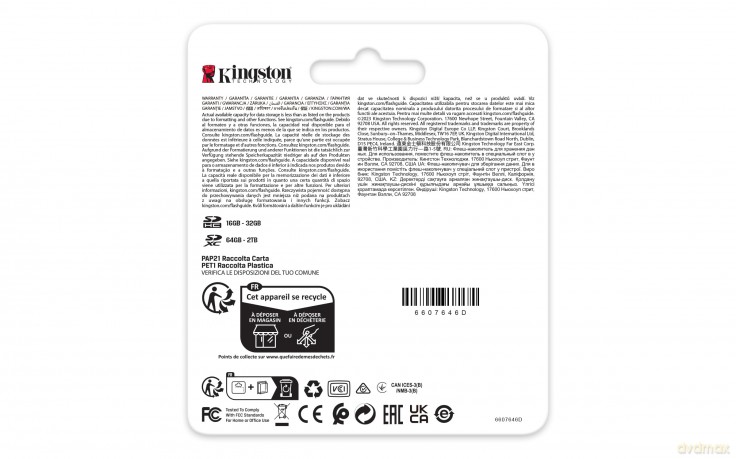 Karta pamięci SD 256GB React Plus 280/150/MB/s U3 V60