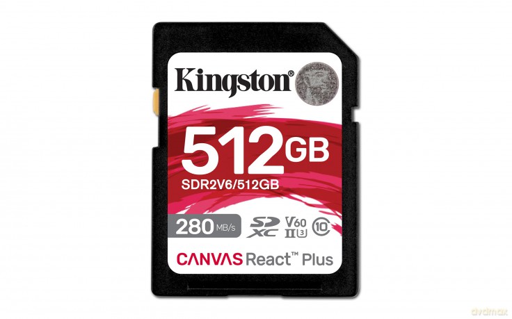 Karta pamięci SD 512GB React Plus 280/150/MB/s U3 V60