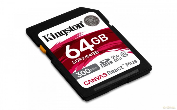 Karta pamięci SD 64GB Canvas React Plus 300/260 UHS-II U3