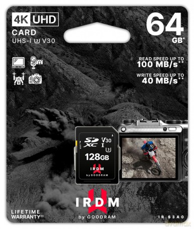 Karta pamięci SD IRDM 64GB UHS-I U3