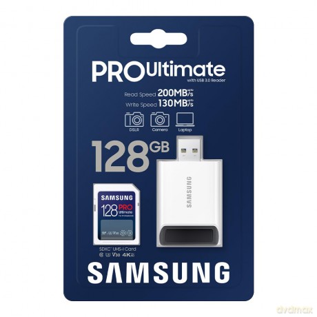 Karta pamięci SD MB-SY128SB/WW 128GB Pro Ultimate + czytnik