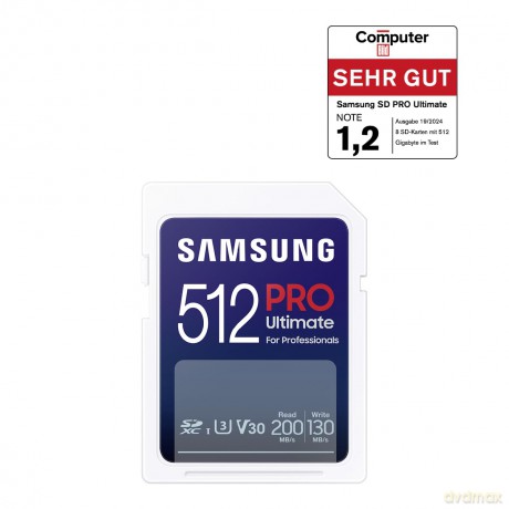 Karta pamięci SD MB-SY512SB/WW 512GB Pro Ultimate + czytnik