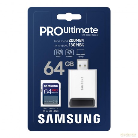 Karta pamięci SD MB-SY64SB/WW 64GB Pro Ultimate + czytnik