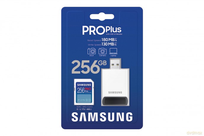 Karta pamięci SD PRO Plus MB-SD256SB/WW 256GB + czytnik